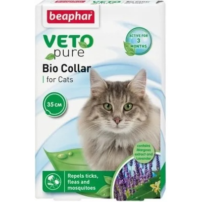 Beaphar Veto Pure Cat Репелентен нашийник за котка