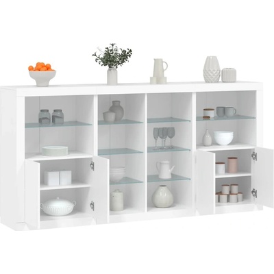 vidaXL 11461.3209184 příborník s LED osvětlením 202 x 37 x 100 cm