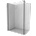 Mexen Kioto панел за душ Walk-in 100 x 30 cm, прозрачен, черен - 800-100-212-70-00-030 (800-100-212-70-00-030)