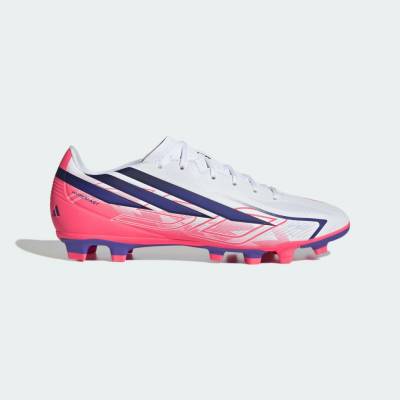 adidas F50 HYPERFAST CLUB FG/MG Bílá Růžová Tmavě modrá