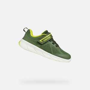 GEOX Зелени детски тенис обувки Geox Foot-Run Geox | Zelen | Момчешки | 24