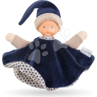 Corolle Tidoudou Navy Blue Starry Dreams Mon Doudou z extra jemného textilu s modrými očky 17 cm od 0 měs