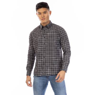 Риза Peter Werth Men's Kiplin Long Sleeve Plain Shirt - Multi
