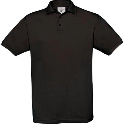 B&C Safran Piqué polo tričko čierne