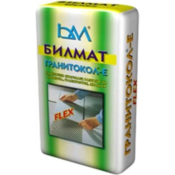 Image 1 of БИЛМАТ ЛЕПИЛО БИЛМАТ ГРАНИТОКОЛ Е ФЛЕКС 10кг