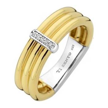 Ti Sento Дамски сребърен пръстен Ti Sento 12344ZY (12344ZY)