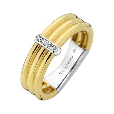 Ti Sento Дамски сребърен пръстен Ti Sento 12344ZY (12344ZY)