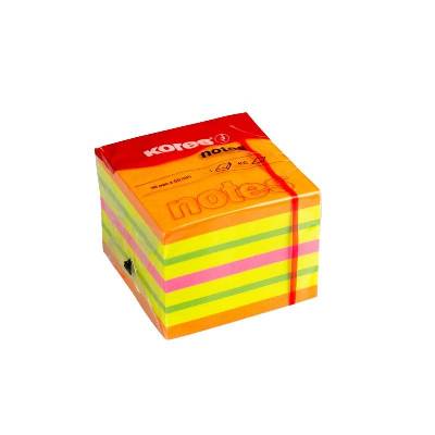 Kores Samolepicí bloček Kores Cubo - 50 x 50 mm / 400 lístků