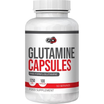 PURE Nutrition USA Glutamine Capsules 1250 mg [100 капсули]