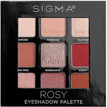 Sigma Beauty Eyeshadow Palette Rosy paletka očných tieňov 9 g