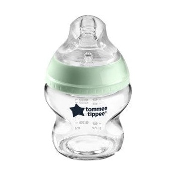 Tommee Tippee Бебешко стъклено шише Tommee Tippee - Easi Vent, 150 ml (TT.0015)