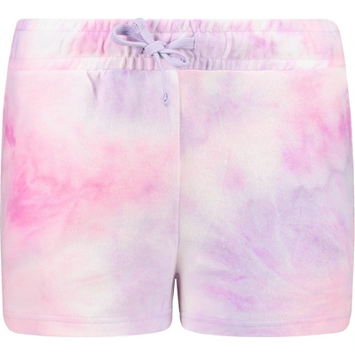 Roxy magic hour tie dye šortky růžová