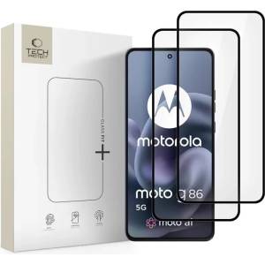 Tech-Protect Glass Fit+ 2 броя закалени протектори за Motorola Moto G86 5G / G86 5G Power черен