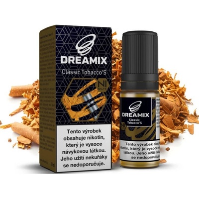 Dreamix Salt Classic Tobacco'S klasický tabák 10 ml 10 mg