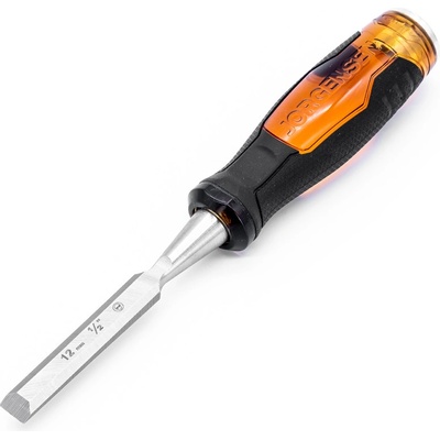 Truhlářské dláto PONY JORGENSEN s pogumovanou rukojetí - 12 mm