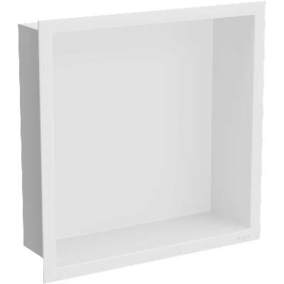 Mexen X-Wall-R нишева лавица с яка 30 x 30 cm, бяла - 1920303010 (1920303010)