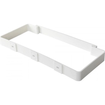 Image 1 of Dalap PVC скоба за правоъгълна тръба 220x90 мм (922)