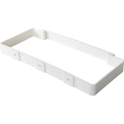 Dalap PVC скоба за правоъгълна тръба 220x90 мм (922)