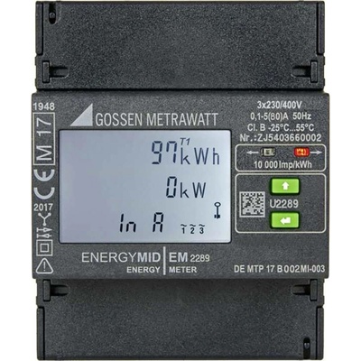 Gossen Metrawatt EM2289 Modbus RTU