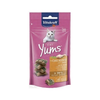 Vitakraft Cat Yums kuřecí s trávou 40 g
