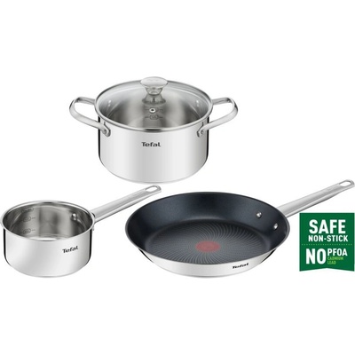 Sada hrncov Tefal nerezová oceľ 4 ks