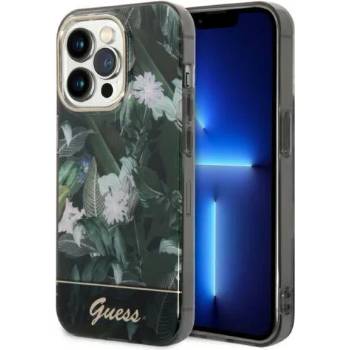 GUESS iPhone 14 Pro 6, 1" green hardcase Jungle Collection (GUHCP14LHGJGHA)