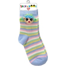 Ty Fashion Socks Rainbow Poodle 3D