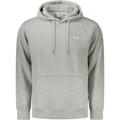 Pepe Jeans sportovní mikina bez zipu Grey