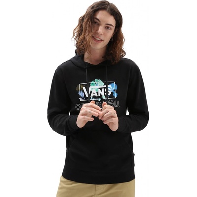 Vans PRESSED FLORAL PO HOODIE Black
