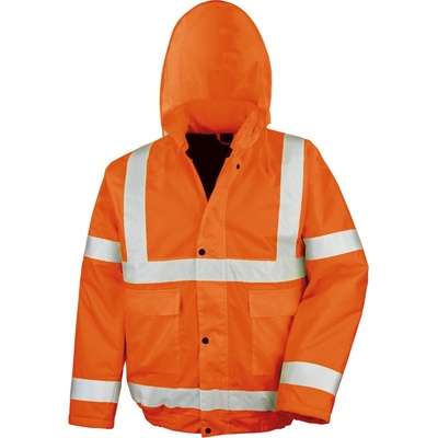 Result bunda Blouson R 217X zimní reflexní Fluorescent oranžová Fluorescent