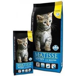 Farmina Matisse Kitten - пълноценна и балансирана храна за котенца до 12 месечна възраст, както и за бременни, кърмещи котки, с пилешко месо, 10 кг - Италия PMT100021S
