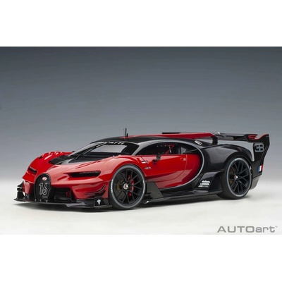 Bugatti Vision GT Italian Red/ černá Carbon AUTOART 70988 1:18