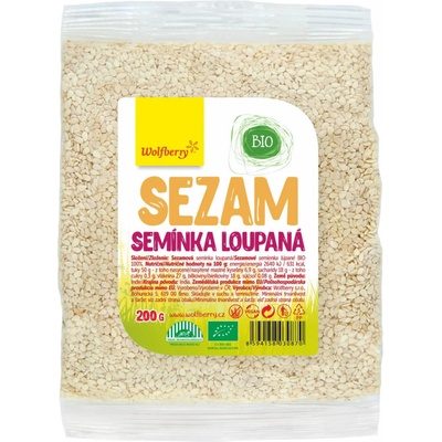 Wolfberry BIO Sezamové semienka 200 g
