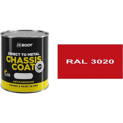 HB BODY 410 chassis coat RAL 3020 750ml 5103