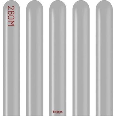 Kalisan Balloons Modelovací balonky šedé, Standard Grey 260M –