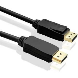 Valueline STANDARD Кабел DisplayPort 1.4 DP - DP, 8K 60 Hz, HDR, мъжки/мъжки, 2 м, черен (11.55.3696-10)