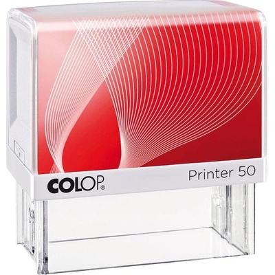 Colop Печат Printer 50, правоъгълен, 30 x 69 mm, син (1085120052)