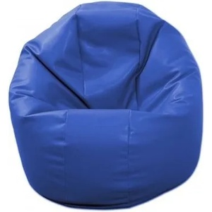 Pufrelax Калъф за пуф, 210л. , Relaxo - Blue, (Не съдържа пълнеж), Еко кожа