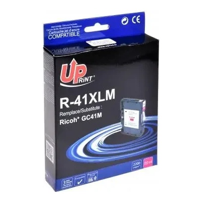 Compatible Мастило гел UPRINT GC41M, RICOH, 36ml, 2500 копия, 405763, Magenta (LF-INK-RICOH-GC41M)