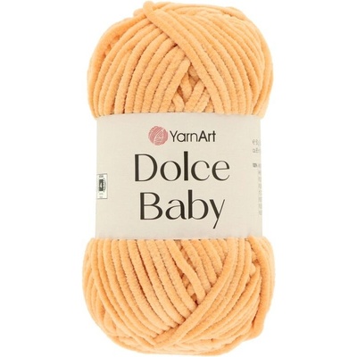 YarnArt Dolce Baby 855 svetlá oranžová