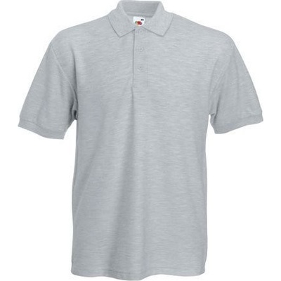Fruit of the Loom Směsové polo melír F503 šedá