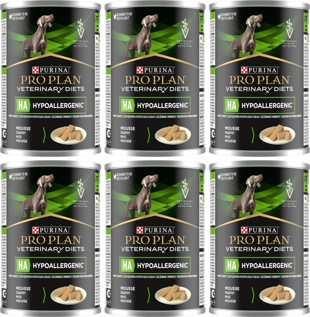 Purina Pro Plan Veterinary Diets HA Hypoallergenic 400 g Purina Pro Plan Veterinary Diets HA Hypoallergenic 400 g