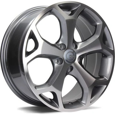 Carbonado Las Vegas 6,5x16 5x108 ET50 anthracite front polished