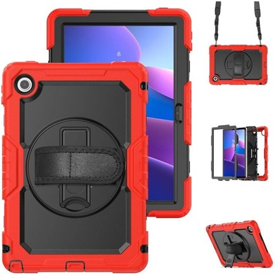 Vsetkonamobil 105068 SOLID 360 Odolný obal pre Lenovo Tab 10.1 červený