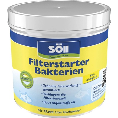 Söll startovací bakterie pro filtr 500 g