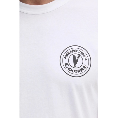 Versace Jeans Couture Памучна тениска Versace Jeans Couture (78GAHE07.CJ00E)