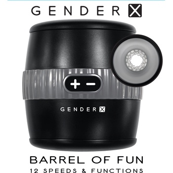 Image 1 of Evolved Barrel of Fun Masturbator Black