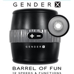 Evolved Barrel of Fun Masturbator Black