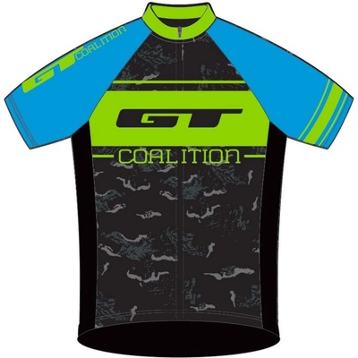 GT Race krátký rukáv blue/green