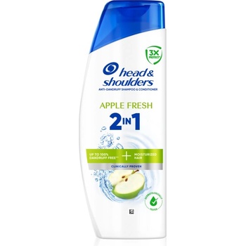 Head & Shoulders Apple Fresh 2in1 шампоан и балсам против пърхот 400ml